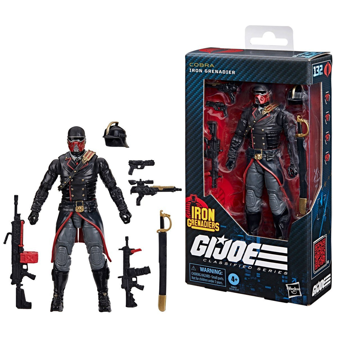 G.I. Joe Classified Series Iron Grenadier: 6-Inch Highly Poseable Action Figure
