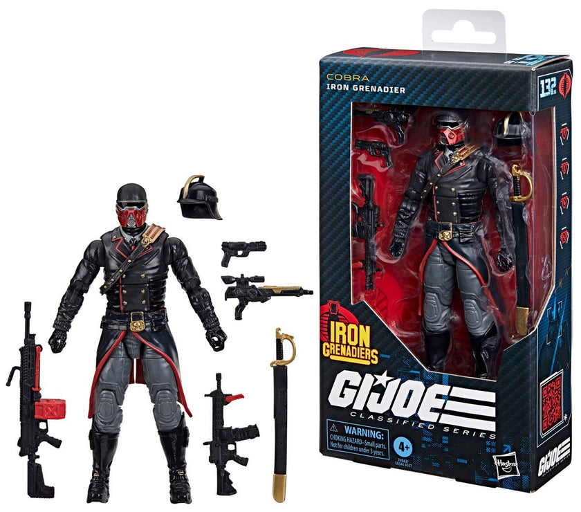 G.I. Joe Classified Series Iron Grenadier: 6-Inch Highly Poseable Action Figure