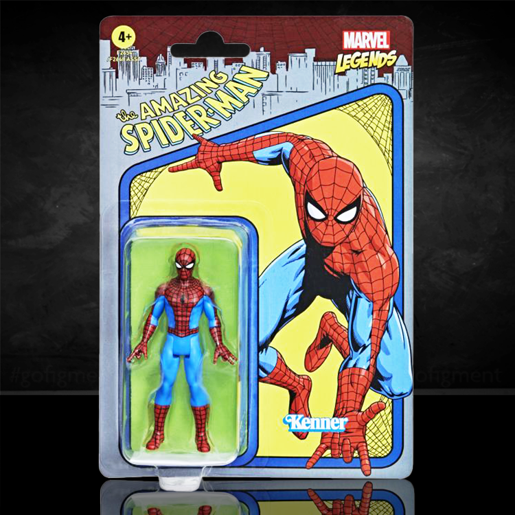 The Amazing Spider-Man Marvel Legends Retro Collection 3.75" Action Figure image 0
