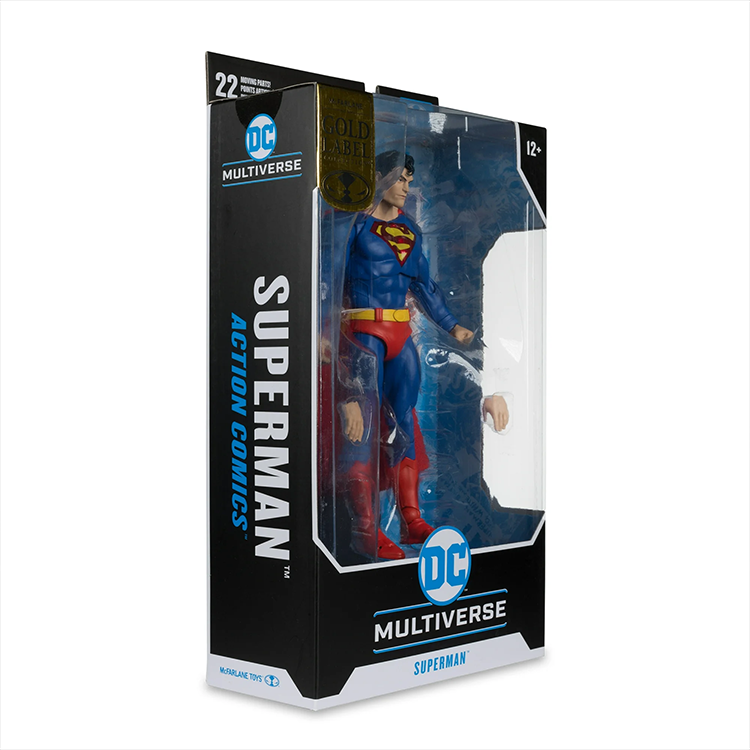 Superman Action Comics DC Multiverse Scratch & Dent 7" Action Figure image 6