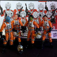 Star Wars The Vintage Collection X-Wing Pilot 3 3/4-Inch Action Figures 4-Pack image 9