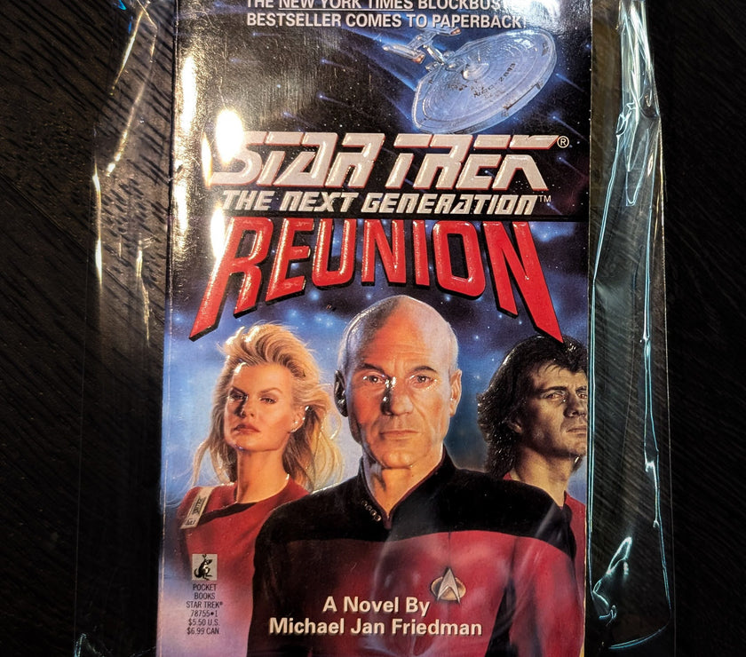Reunion: Star Trek The Next Generation Paperback Book image 0