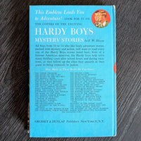 34 The Hooded Hawk Mystery (1954):  Hardy Boys Book (Brown) Blue-Back image 2