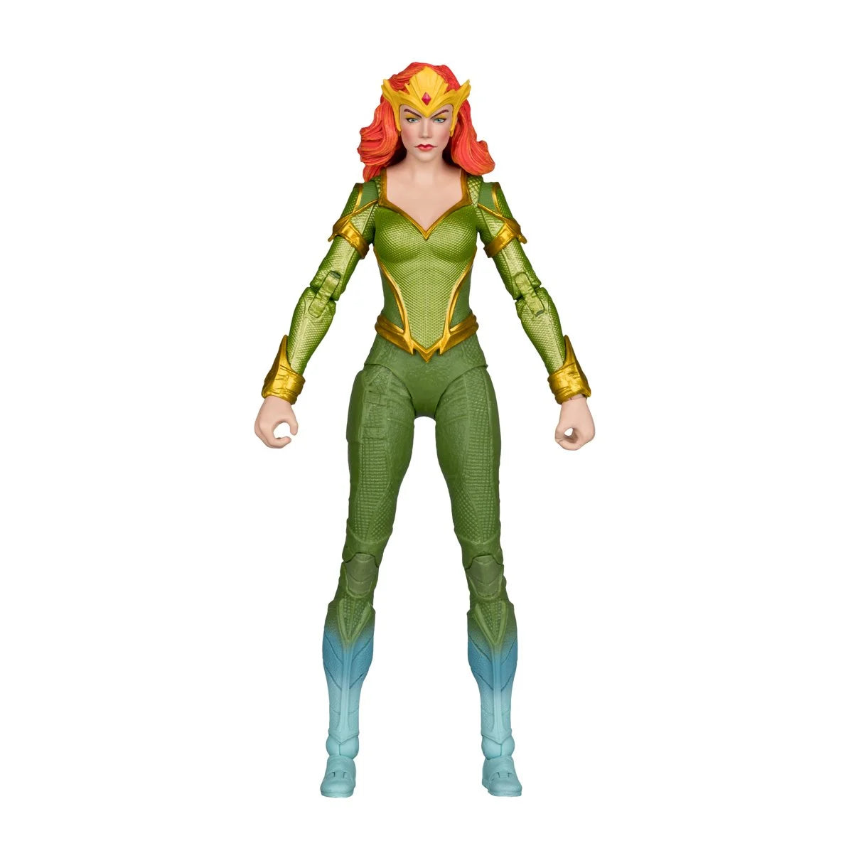 Mera Chase Variant 7" McFarlane Action Figure DC Multiverse Wave 16, McFarlane Toys, green costume figure