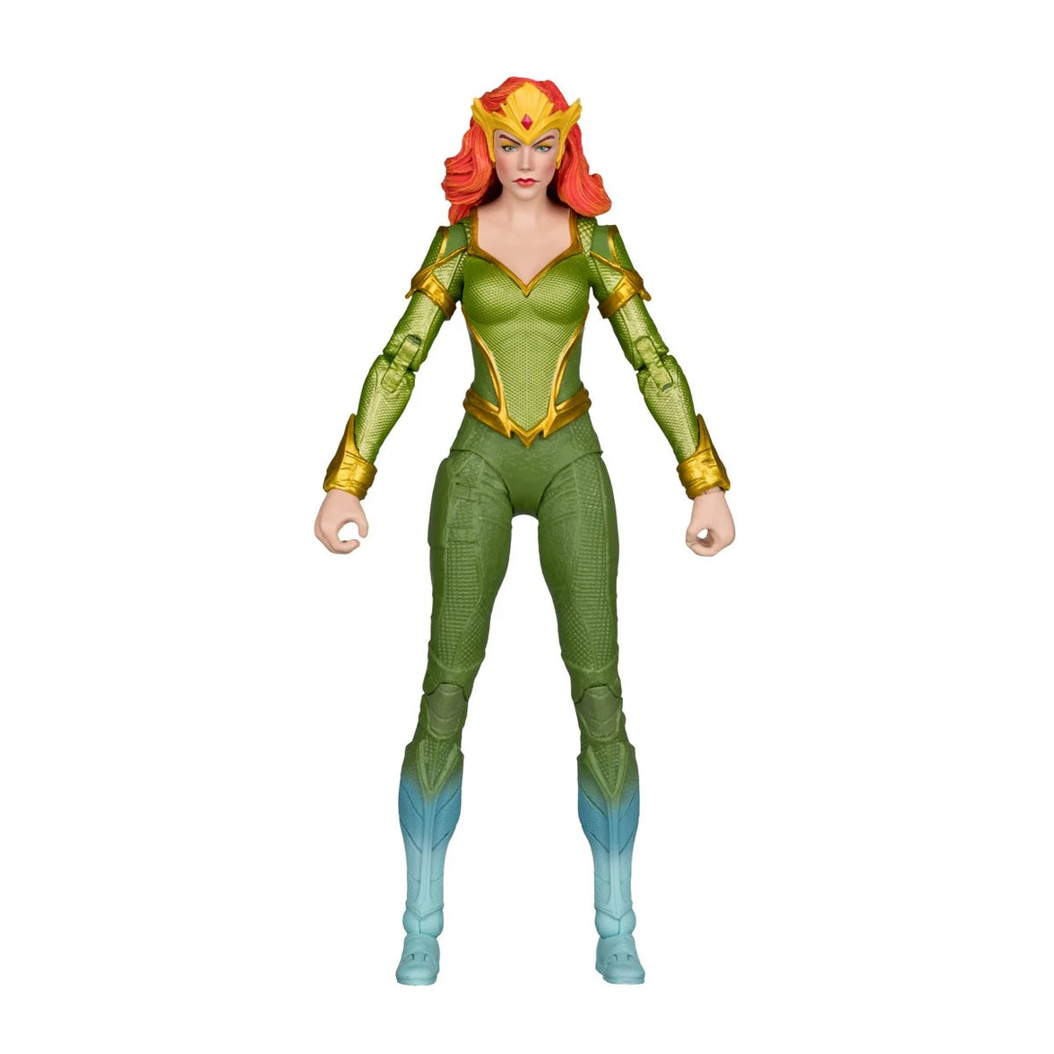 Mera Chase Variant 7" McFarlane Action Figure DC Multiverse Wave 16, McFarlane Toys, green costume figure