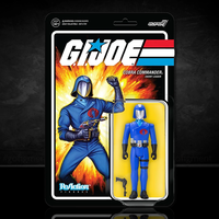 GI Joe  Cobra Commander Enemy Leader Action Figure Super7 image 0