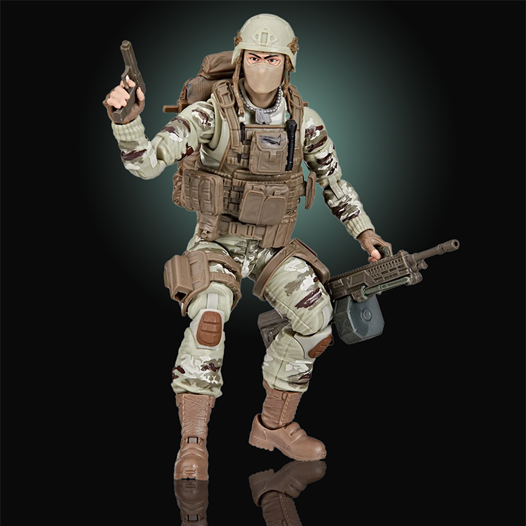 60th Ann. Soldier Infantry Action Figure GI Joe Classified Series 6in. image 1