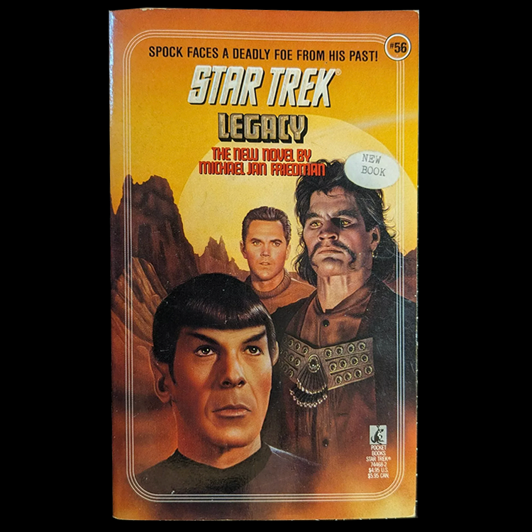 56 Legacy Star Trek The Original Series Paperback Book image 0