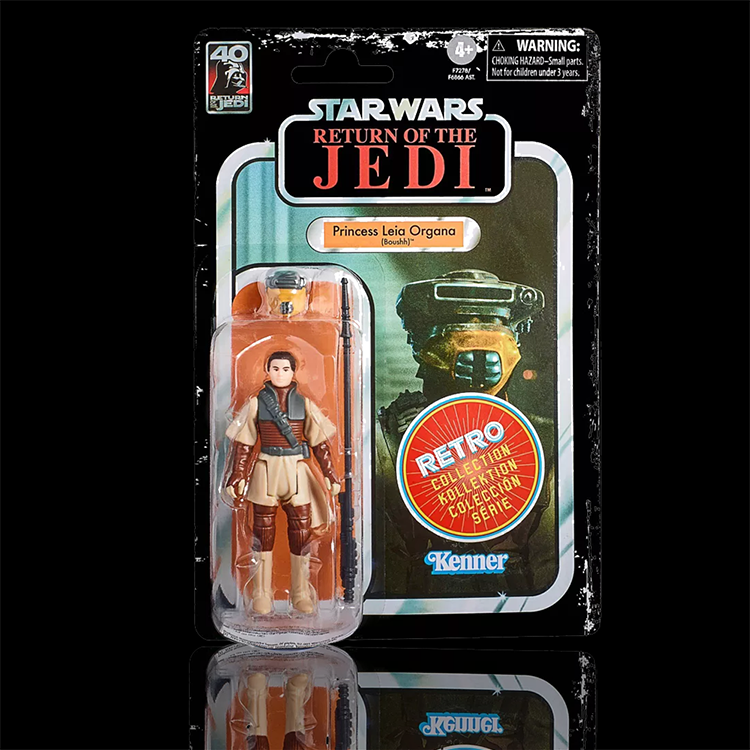 Princess Leia Boushh Star Wars Retro Collection Action Figure 1:18 ROTJ image 0