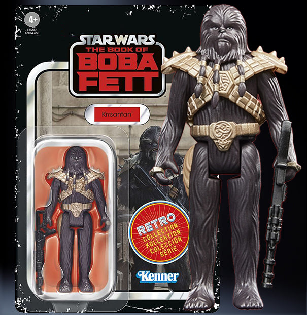 Krrsantan Star Wars Retro Collection Action Figure 1:18 Scale BOBF image 0