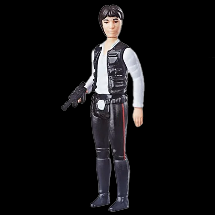 Han Solo Star Wars Retro Collection Action Figure 1:18 Scale ANH image 1
