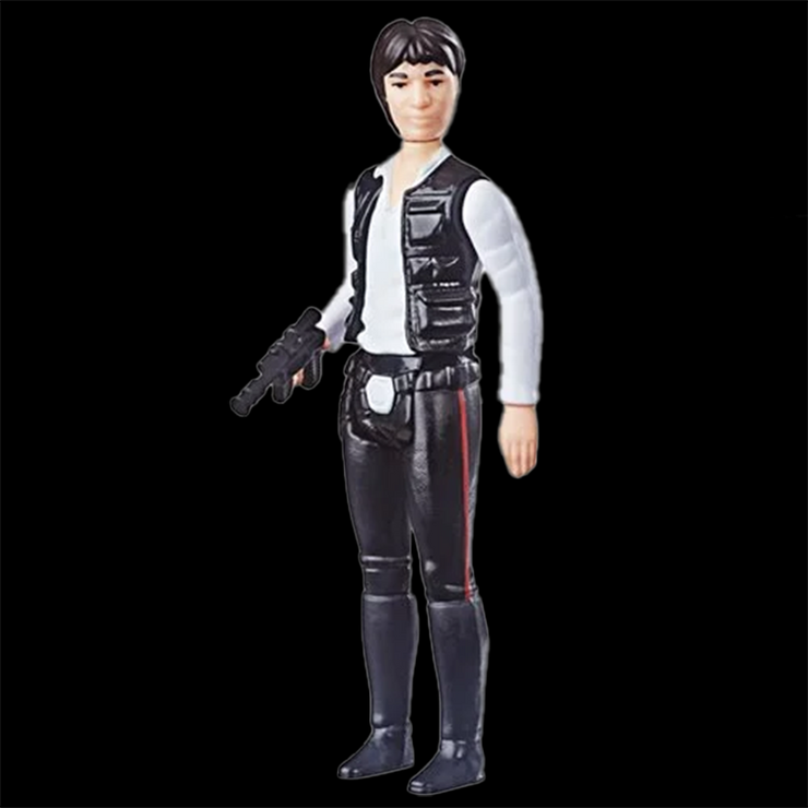 Han Solo Star Wars Retro Collection Action Figure 1:18 Scale ANH image 1