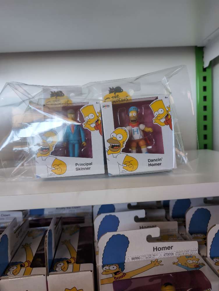 Principal Skinner and Homer COMBO Wave 3 Action Figure The Simpsons 2.5in image 9