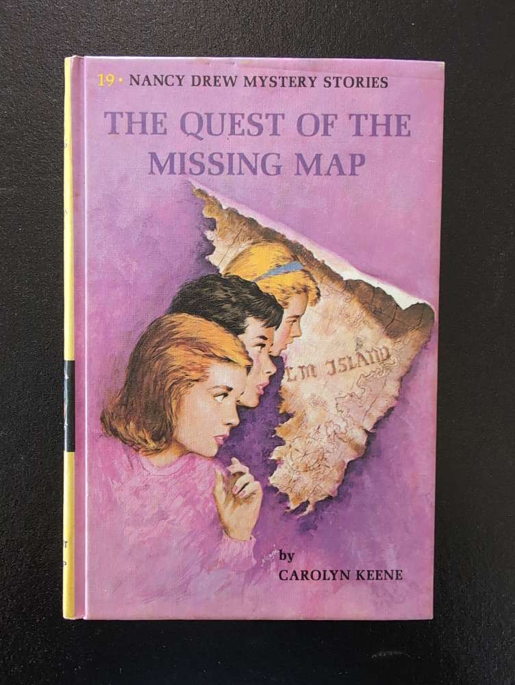 19 The Quest of the Missing Map Nancy Drew Mystery Books -1942/1969 image 0