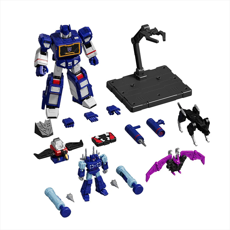 Transformers Action Edition G1 Soundwave AE03 Blokees Model Kit image 10