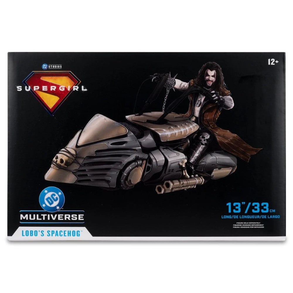 Lobo's Spacehog Vehicle DC Multiverse Supergirl Movie Deluxe Vehicle