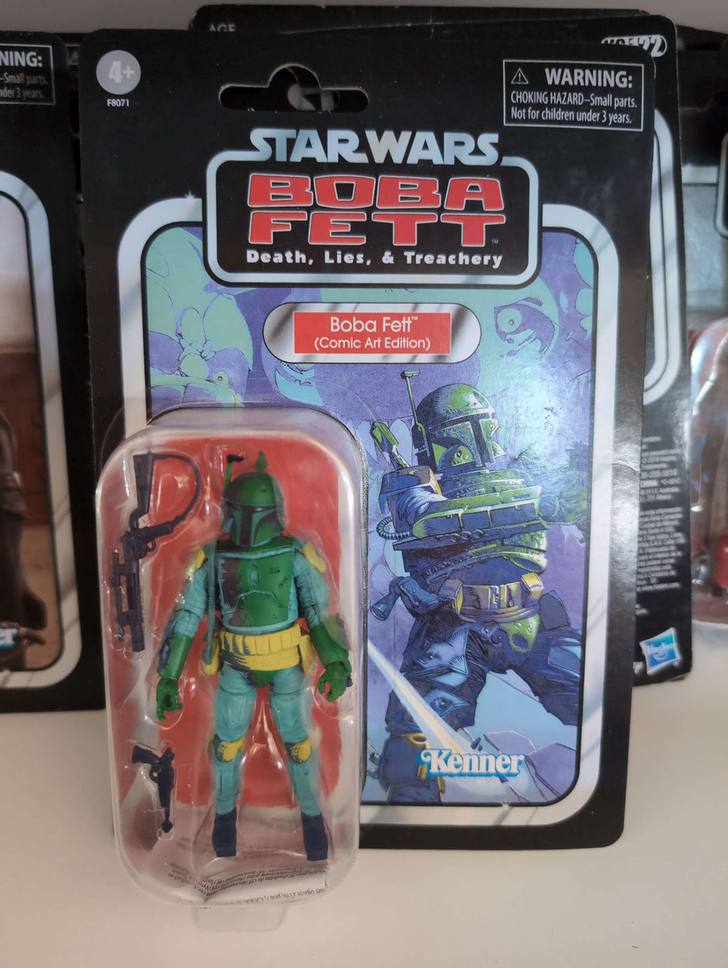 Boba Fett Comic Art Edition DLT Vintage Collection VC278 3.75" Action Figure image 0