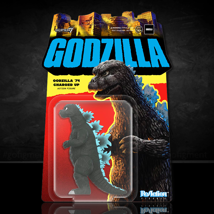 Godzilla '74 Charged Up Super7 Reaction Action Figure 1:18 image 0