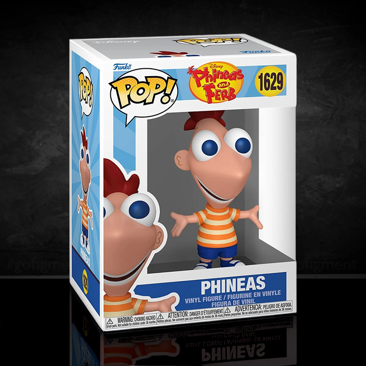 Phineas and Ferb Phineas Funko Pop! Vinyl Figure #1629 image 0