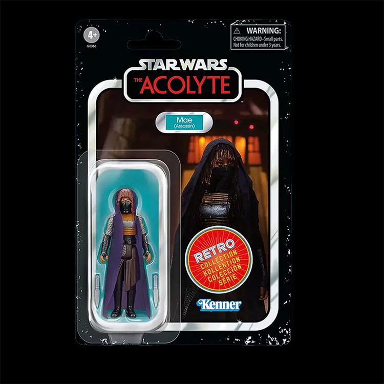 Mae the Assassin Star Wars Retro Collection Action Figure 1:18 Scale Acolyte image 0