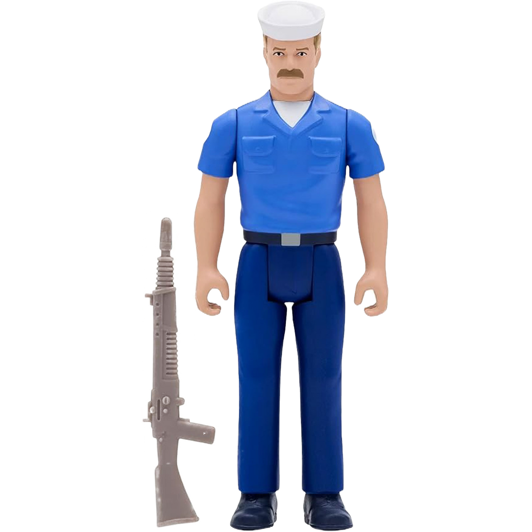 GI Joe  GI Sailor Navy Serviceman Pink Mustache Action Figure image 1