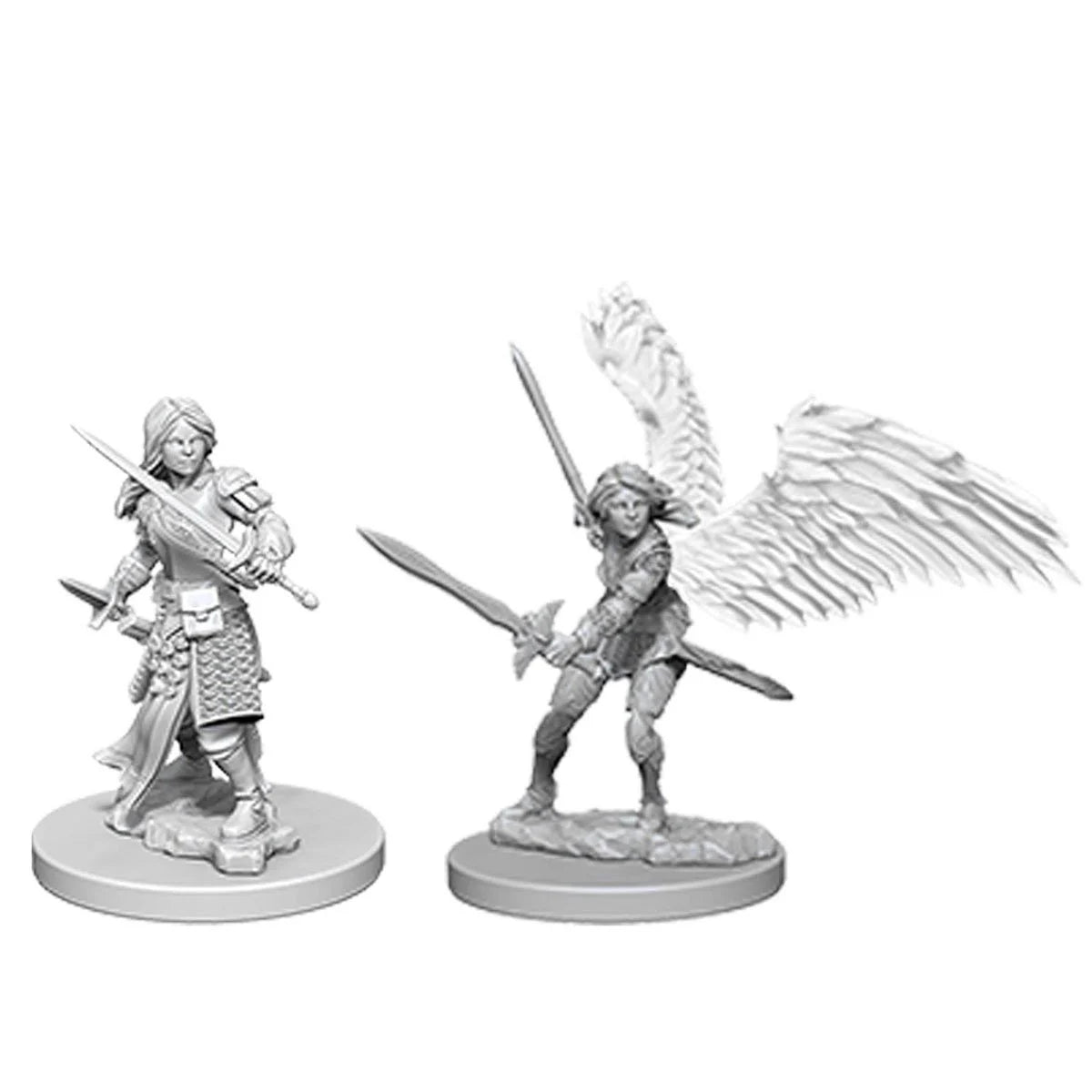 Aasimar Female Paladin - D&D Nolzur's Marvelous 1.5 inch Mini-Figure 2-Pack WizKids by Wizkids