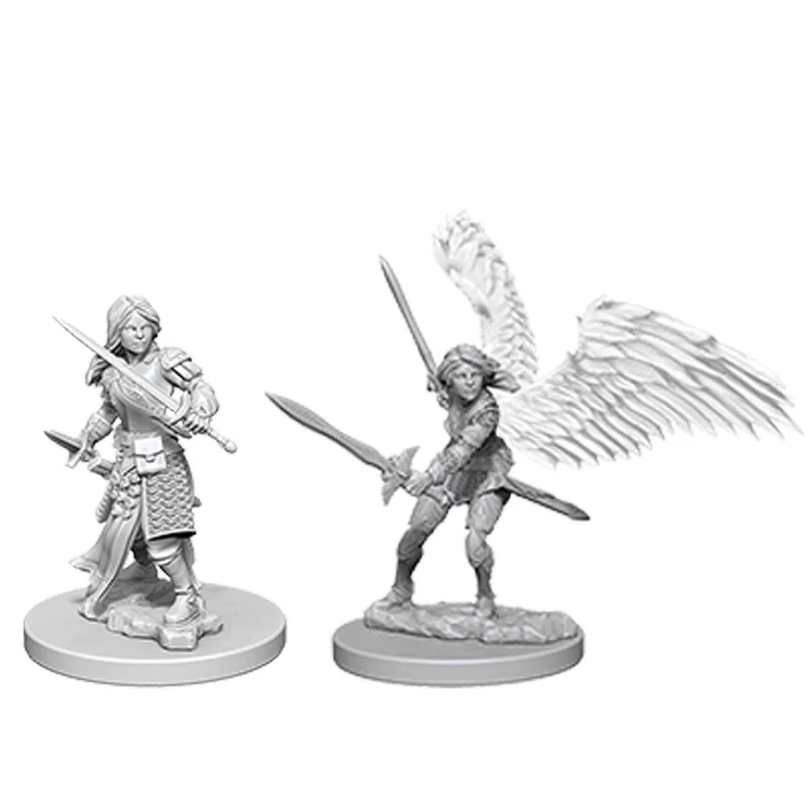 Aasimar Female Paladin - D&D Nolzur's Marvelous 1.5 inch Mini-Figure 2-Pack WizKids by Wizkids