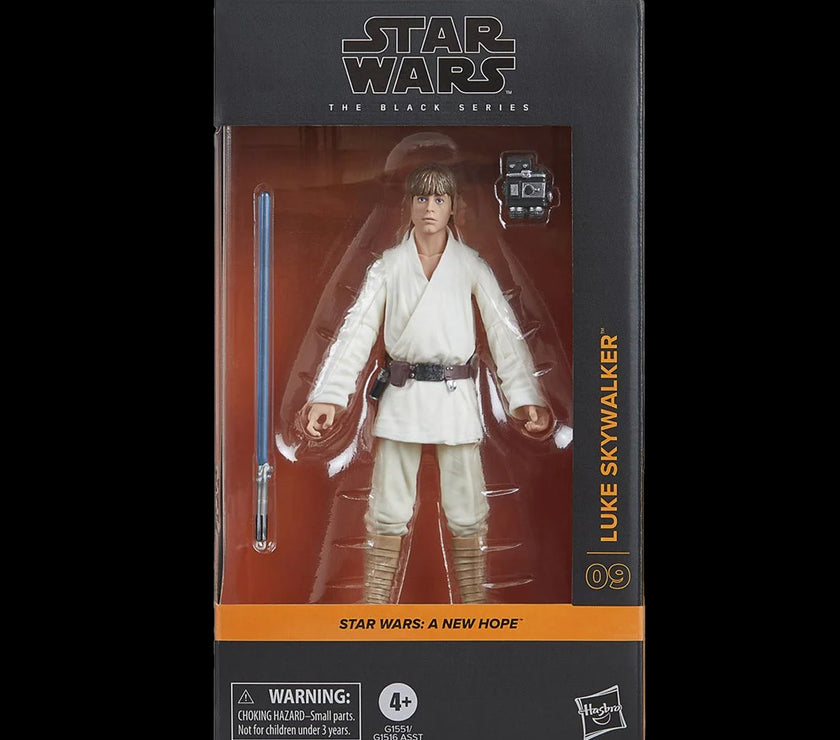 Luke Skywalker ANH Action Figure Star Wars Black Series 1:12 Scale image 0