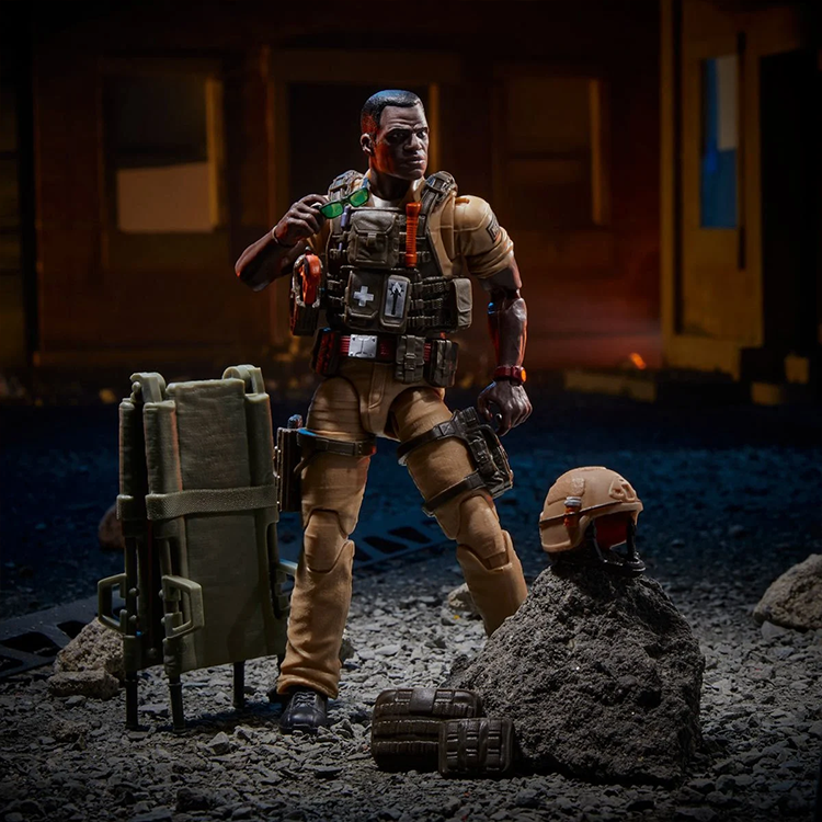 Carl Doc Greer Action Figures GI Joe Classified Series 6inch #122 image 1