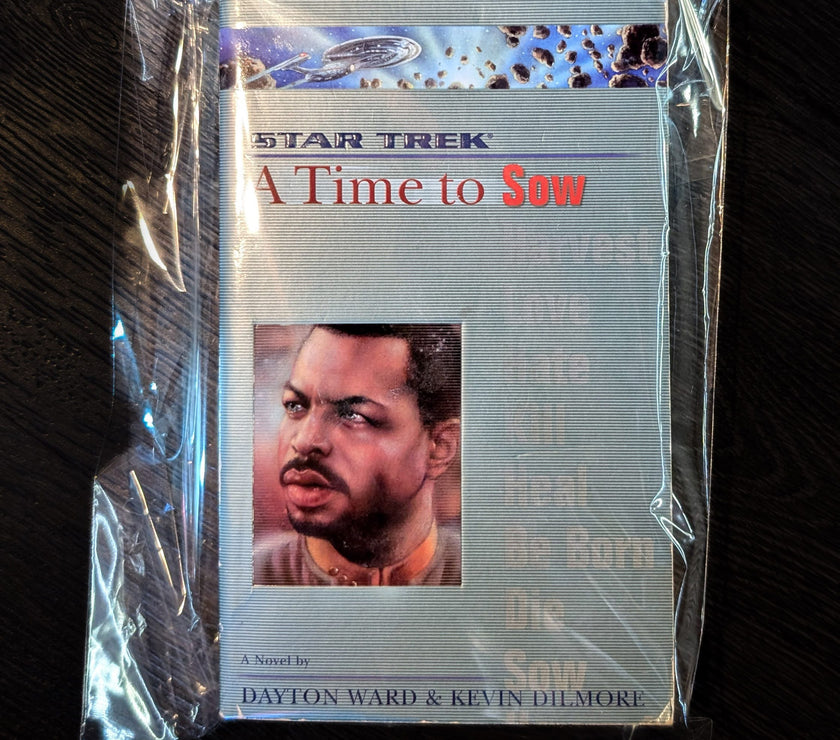 A Time To Sow: Star Trek The Next Generation Paperback Book image 0
