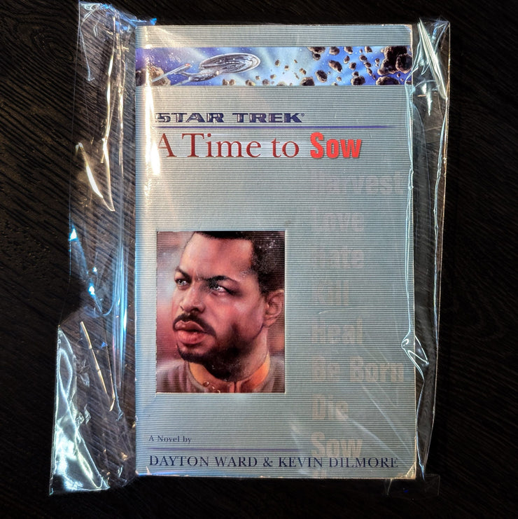 A Time To Sow: Star Trek The Next Generation Paperback Book image 0