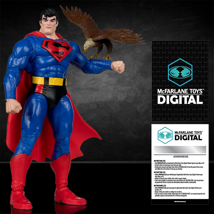 Superman DC Direct 7" Action Figure McFarlane Toys Our Worlds at War image 1