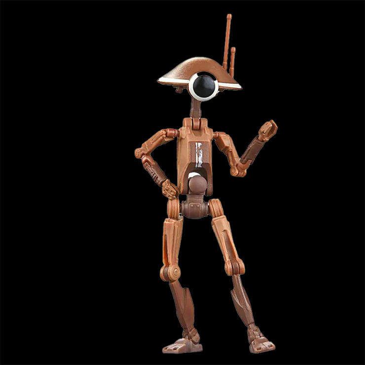 Pit Droid (Coffee) Star Wars The Black Series 1/12 Scale Loose Action Figure image 0