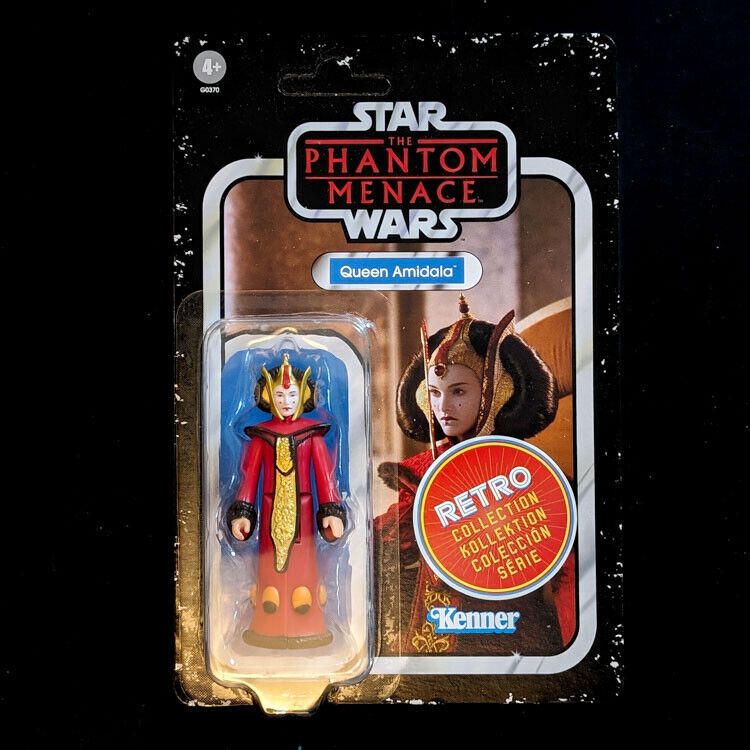 Queen Amidala Star Wars Retro Collection Action Figure 1:18 Scale TPM image 0