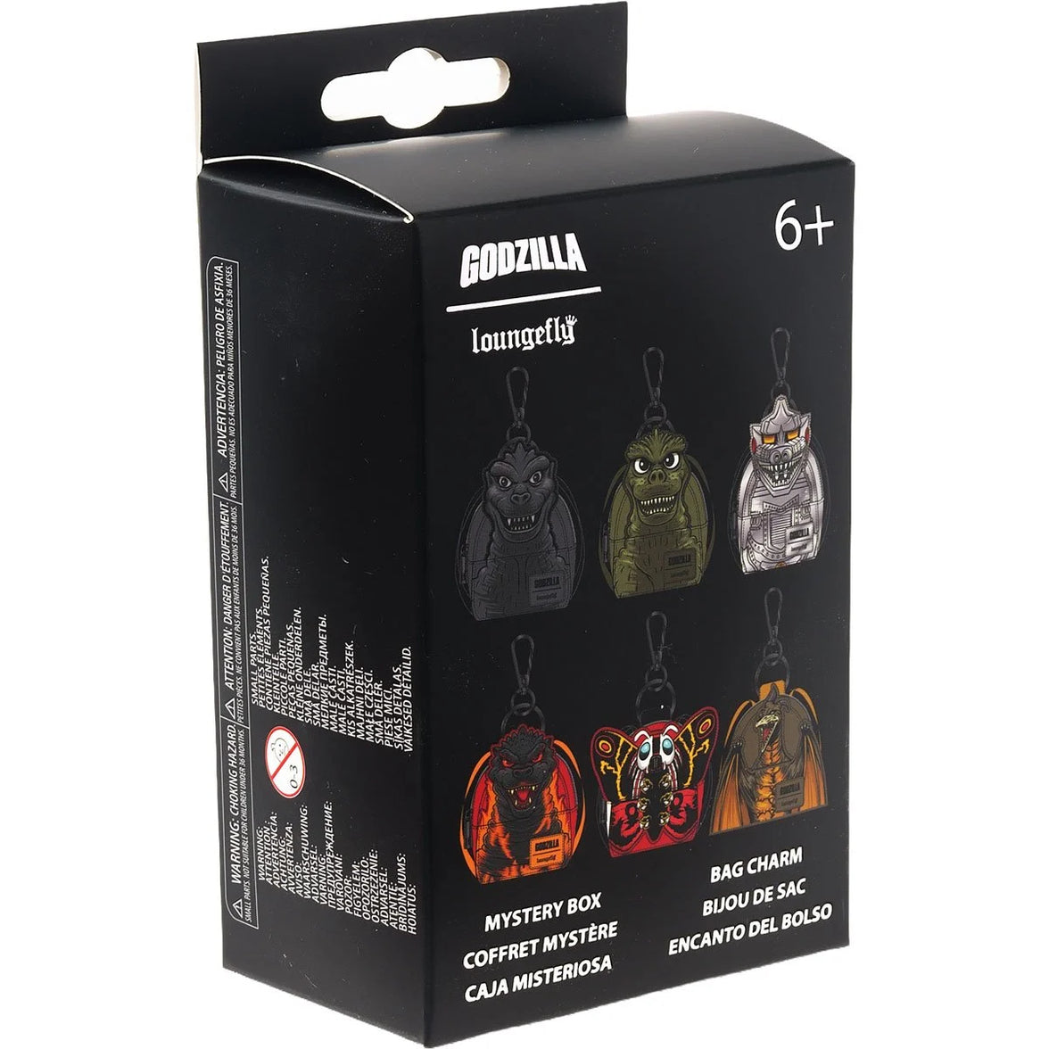 Mini-Loungefly Godzilla Entertainment Earth Exclusive Cosplay U-PICK Bag Charms