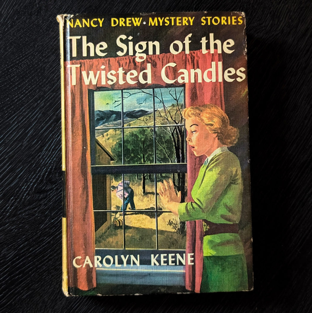 9 The Sign of the Twisted Candles Nancy Drew Mystery Books -1933 image 0