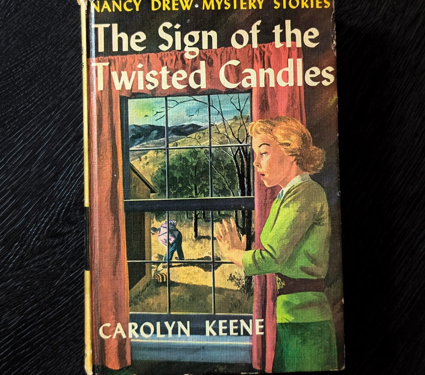 9 The Sign of the Twisted Candles Nancy Drew Mystery Books -1933 image 0