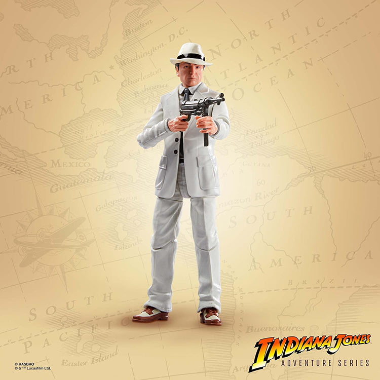 Renee Belloq Indiana Jones Adventure Series LOOSE Action Figure image 1