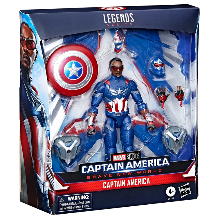 Captain America Brave New World Action Figure 1:12 Scale Marvel Legends image 4