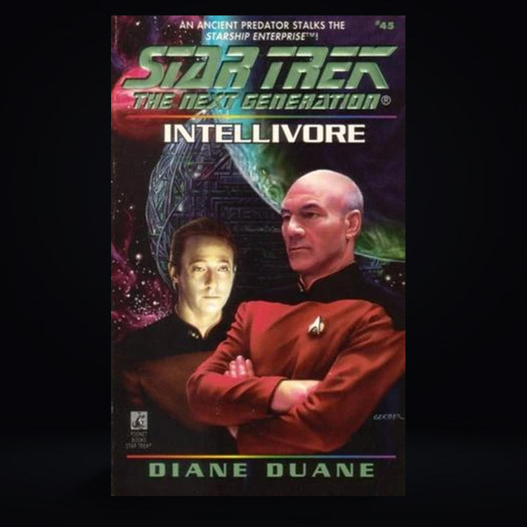 45 Intellivore Star Trek The Next Generation Paperback Book image 0