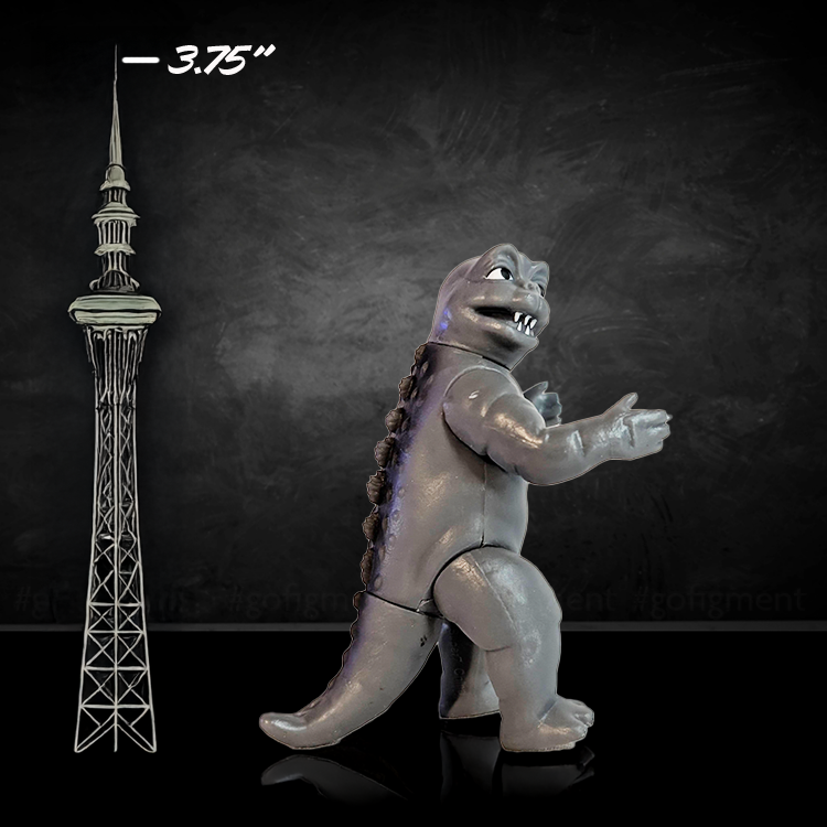 Minilla Baby Godzilla Screen Edition Action Figure 1:18 LOOSE image 3