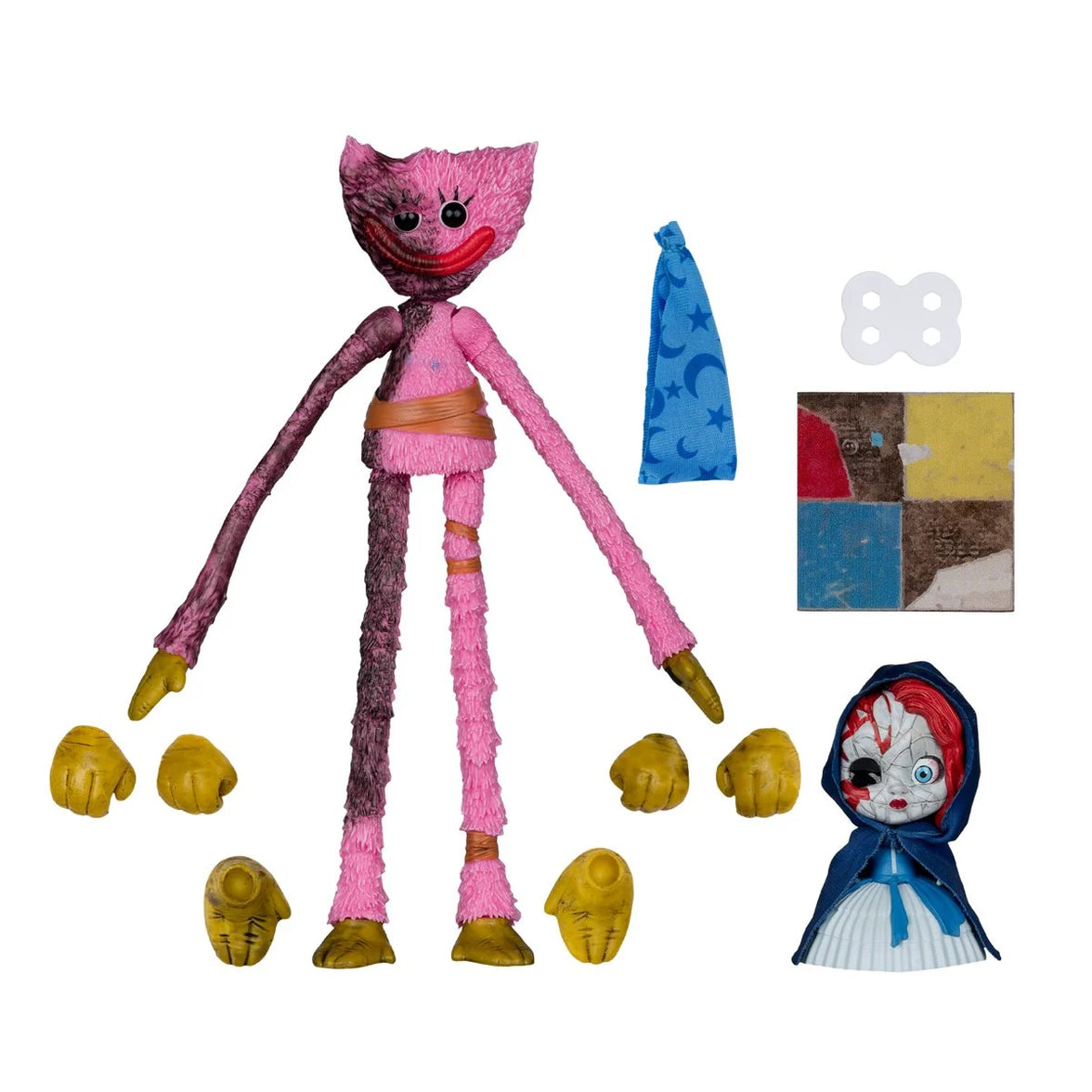 Kissy Missy Ruined 7" McFarlane Action Figure Poppy Playtime Wave 2 by McFarlane Toys with accessories