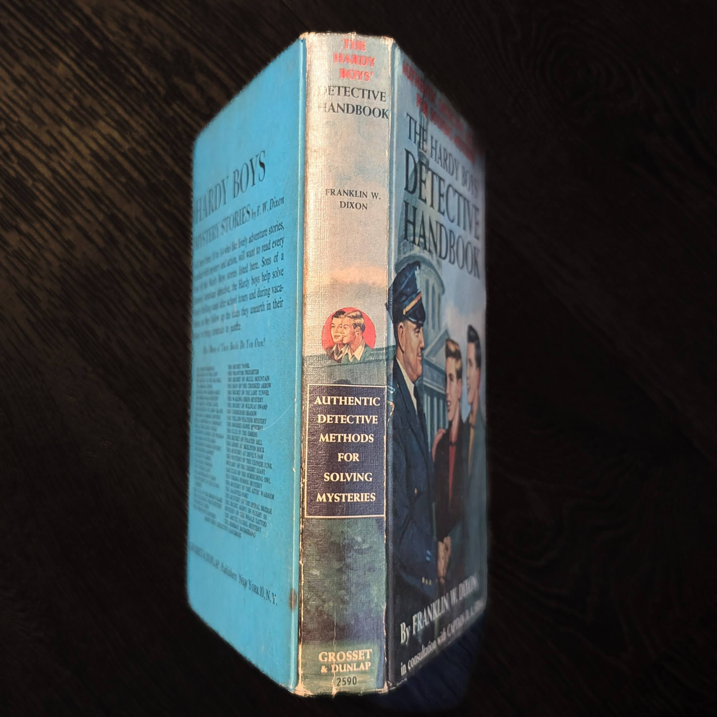 The Hardy Boys Detective Handbook  Vintage Hardy Boys Book image 3