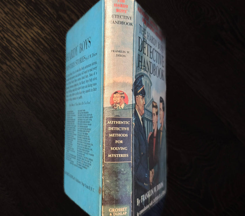 The Hardy Boys Detective Handbook  Vintage Hardy Boys Book image 3
