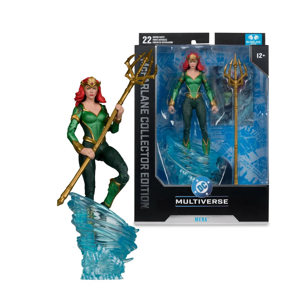 Mera 7" McFarlane Action Figure DC Multiverse Wave 16 Collector Edition by McFarlane Toys in packaging