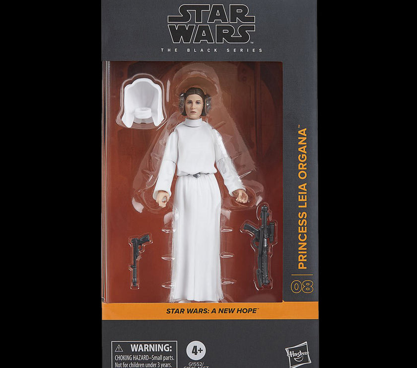 Princess Leia Organa ANH Action Figure Star Wars Black Series 1:12 Scale image 0