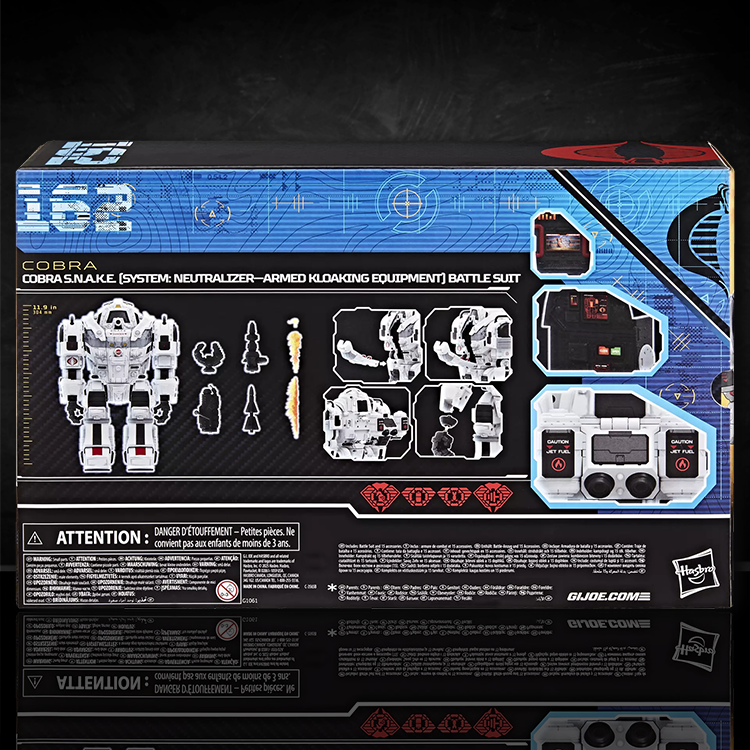 Cobra SNAKE Cobra Battle Suit GI Joe Classified Series 6in Scale image 3
