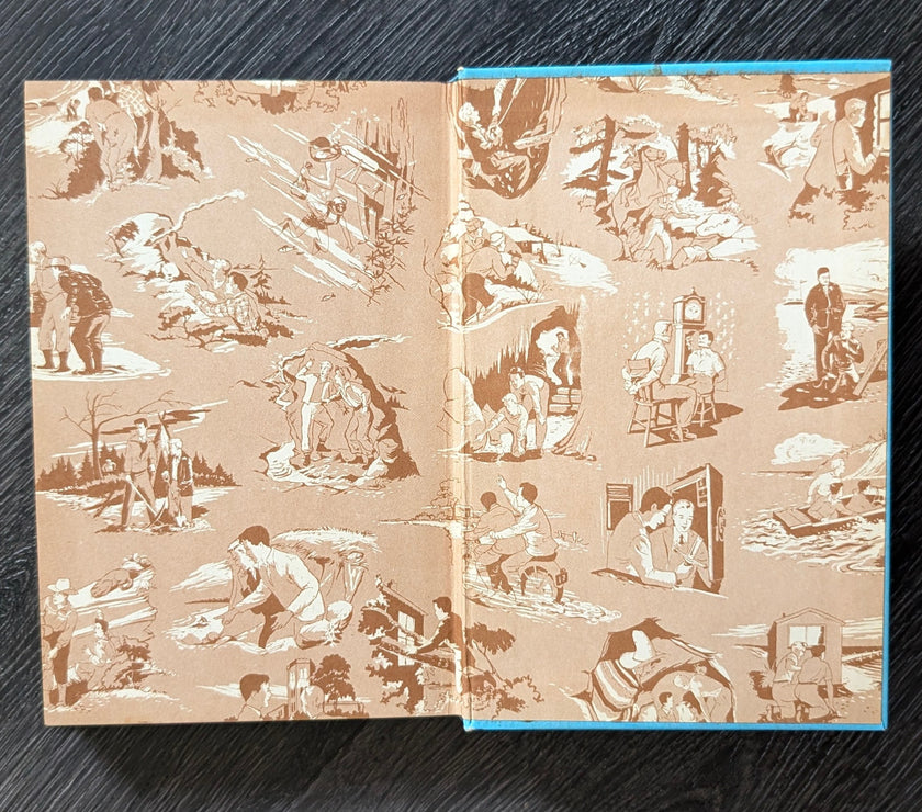26 The Phantom Freighter (1947):  Vintage Hardy Boys Book Blue-Back image 3