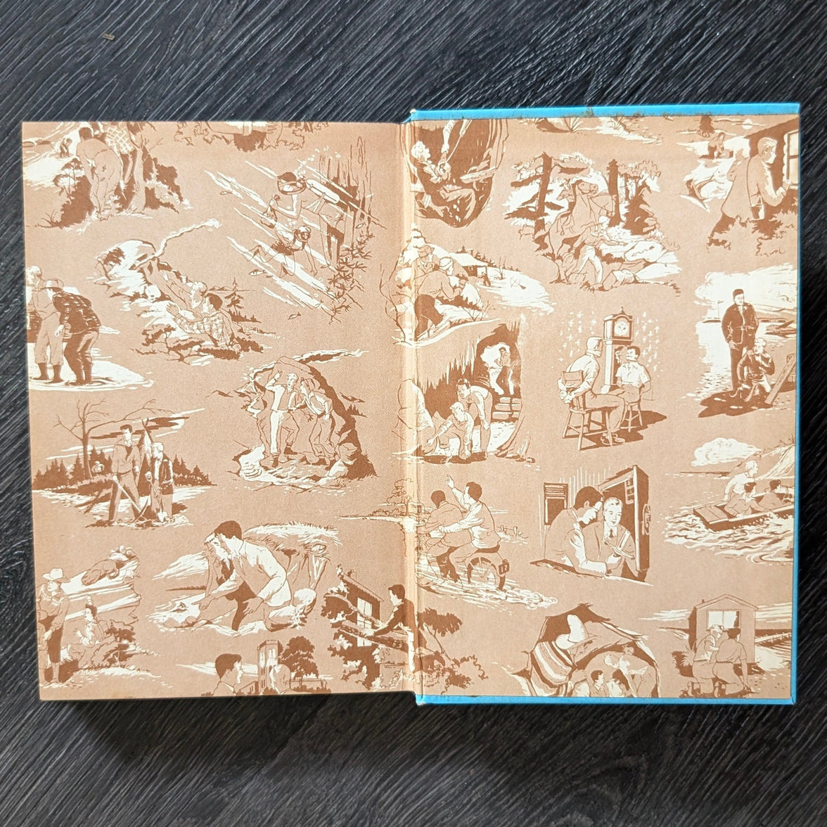 26 The Phantom Freighter (1947):  Vintage Hardy Boys Book Blue-Back image 3