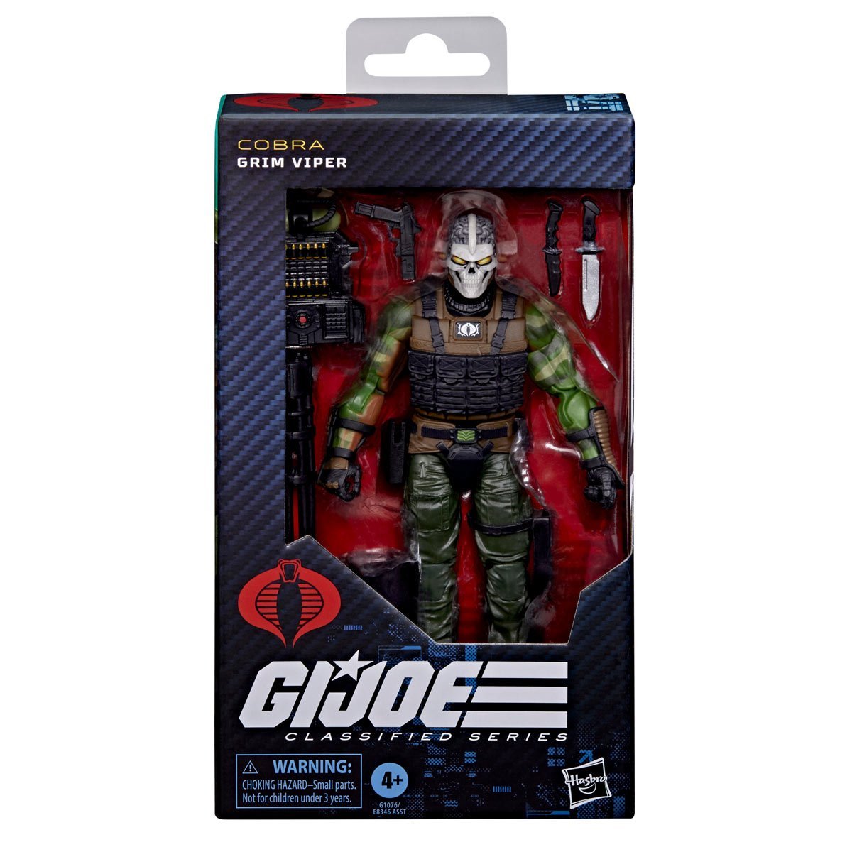 G.I. Joe Classified Series Grim Viper 6-Inch Action Figure with Accessories